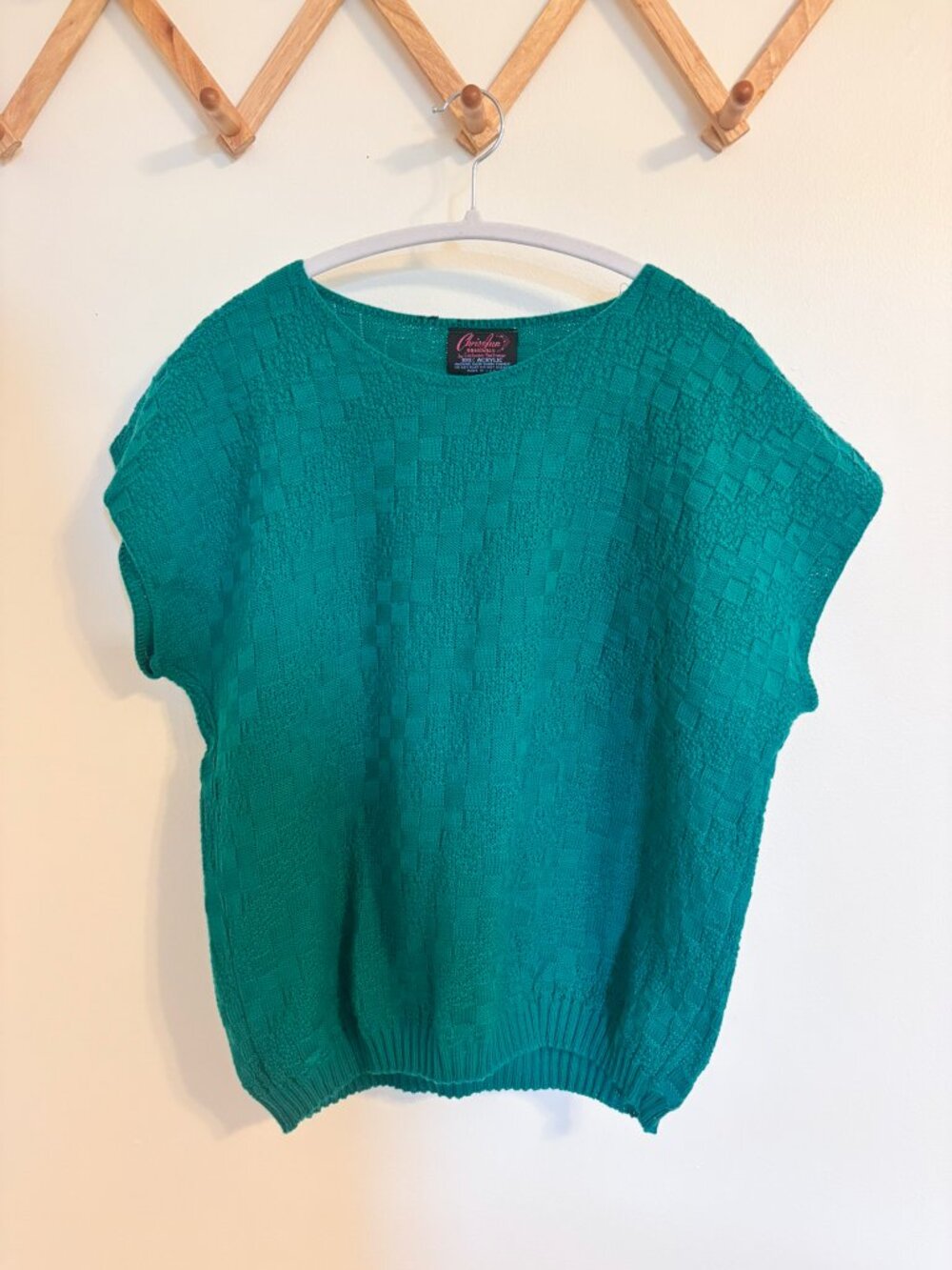 Vintage Cap Sleeve Sweater